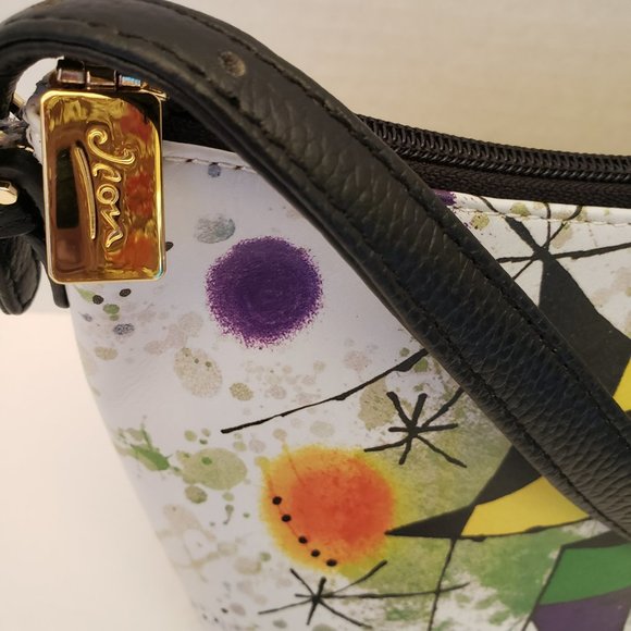 Joan Miro Singing Fish Abstract Surrealism Shoulder Bag Purse Handbag - Picture 3 of 11